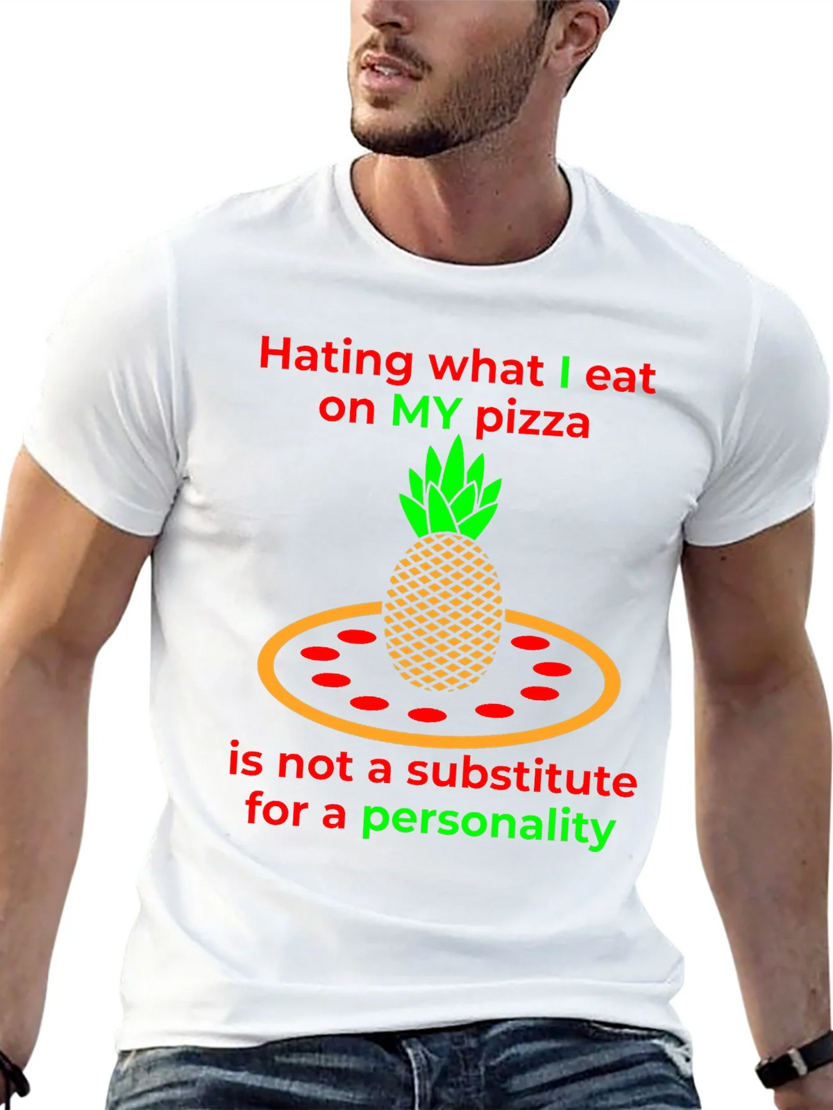 Pineapple Pizza T-Shirt - Hating My product image 12