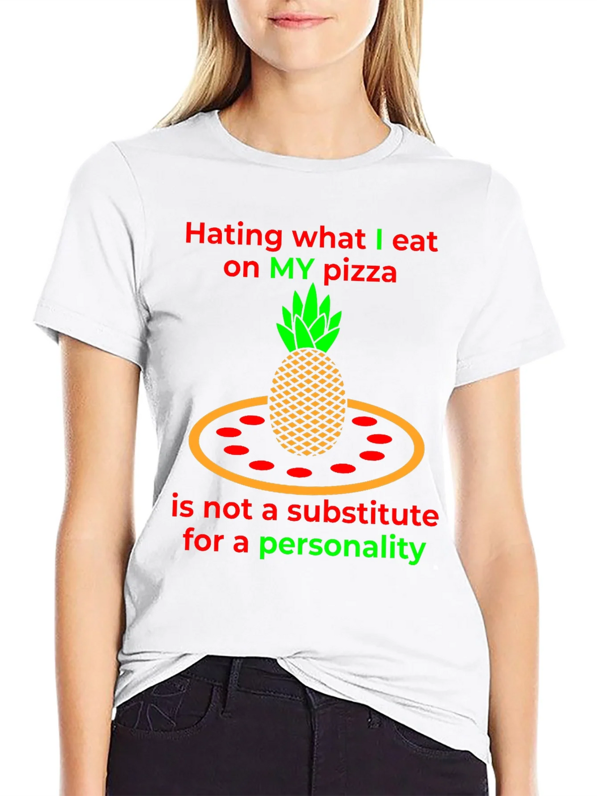 Pineapple Pizza T-Shirt - Hating My product image 8